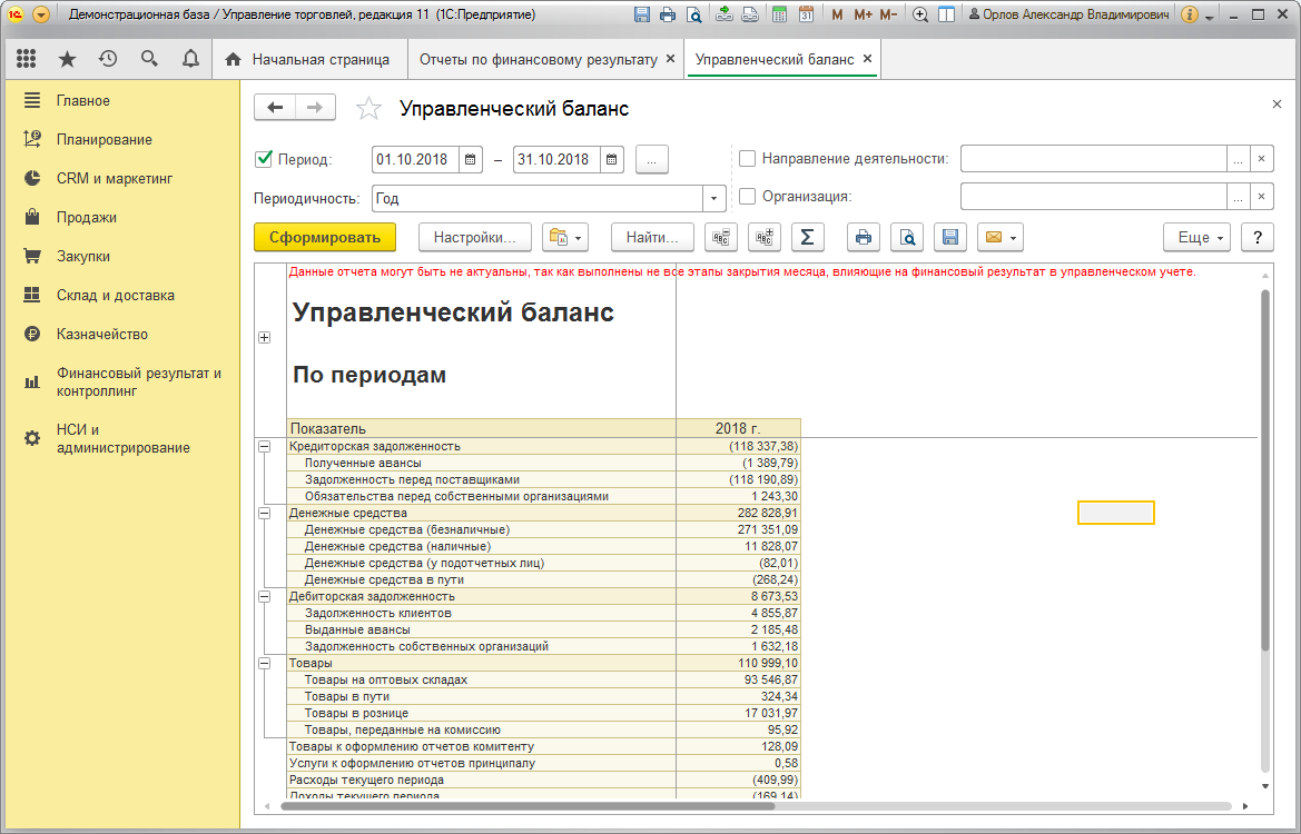 1С:Управление торговлей ПРОФ 8. Электронная поставка